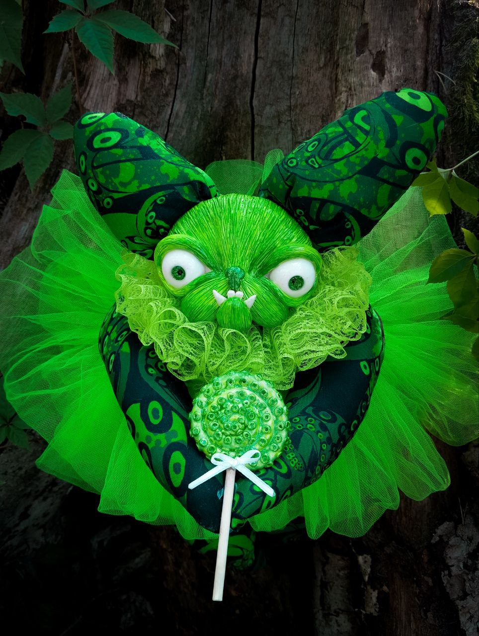 Oddlum art doll Lollieth — one-of-a-kind handmade doll