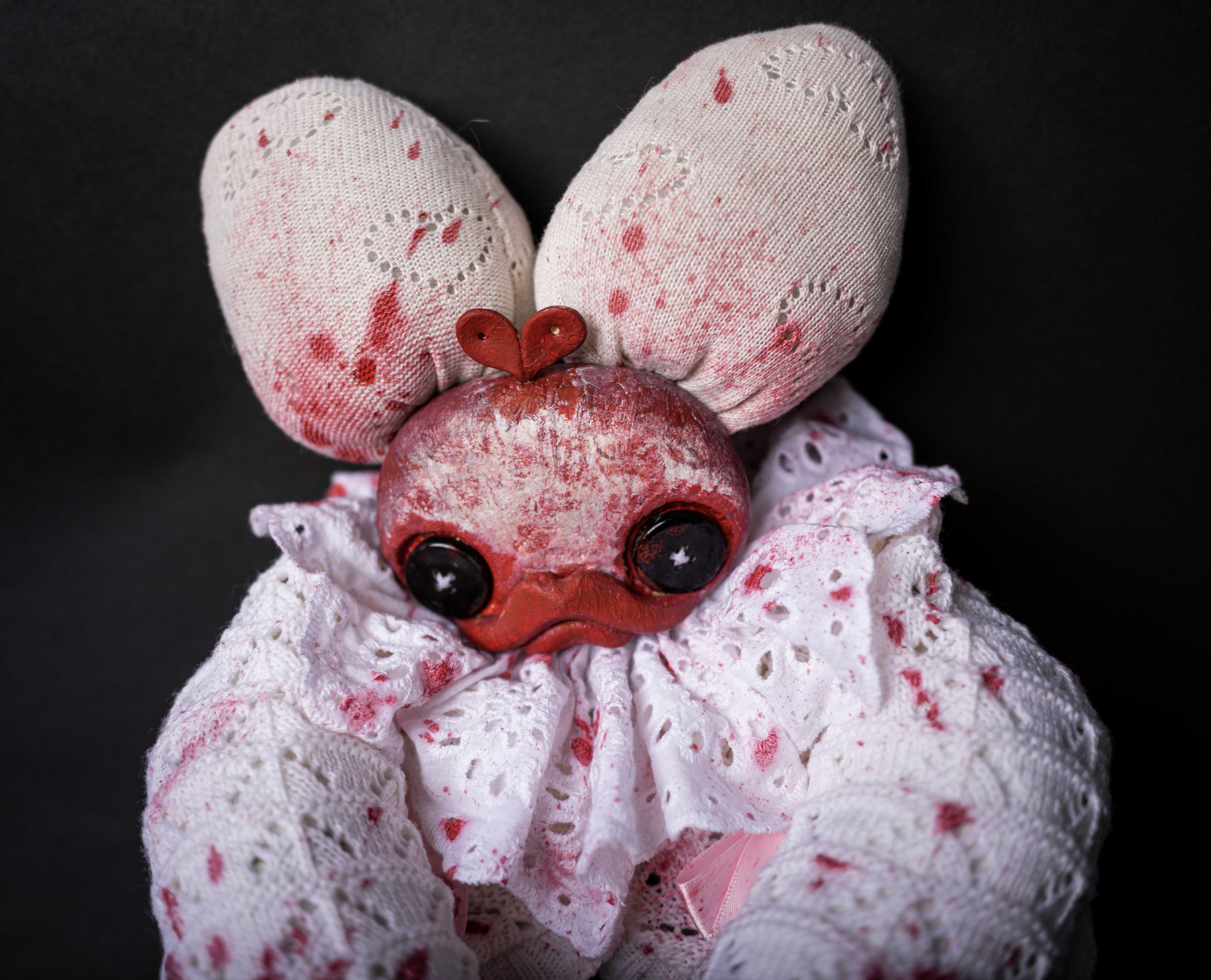 Oddlum art doll Murmur — one-of-a-kind handmade doll