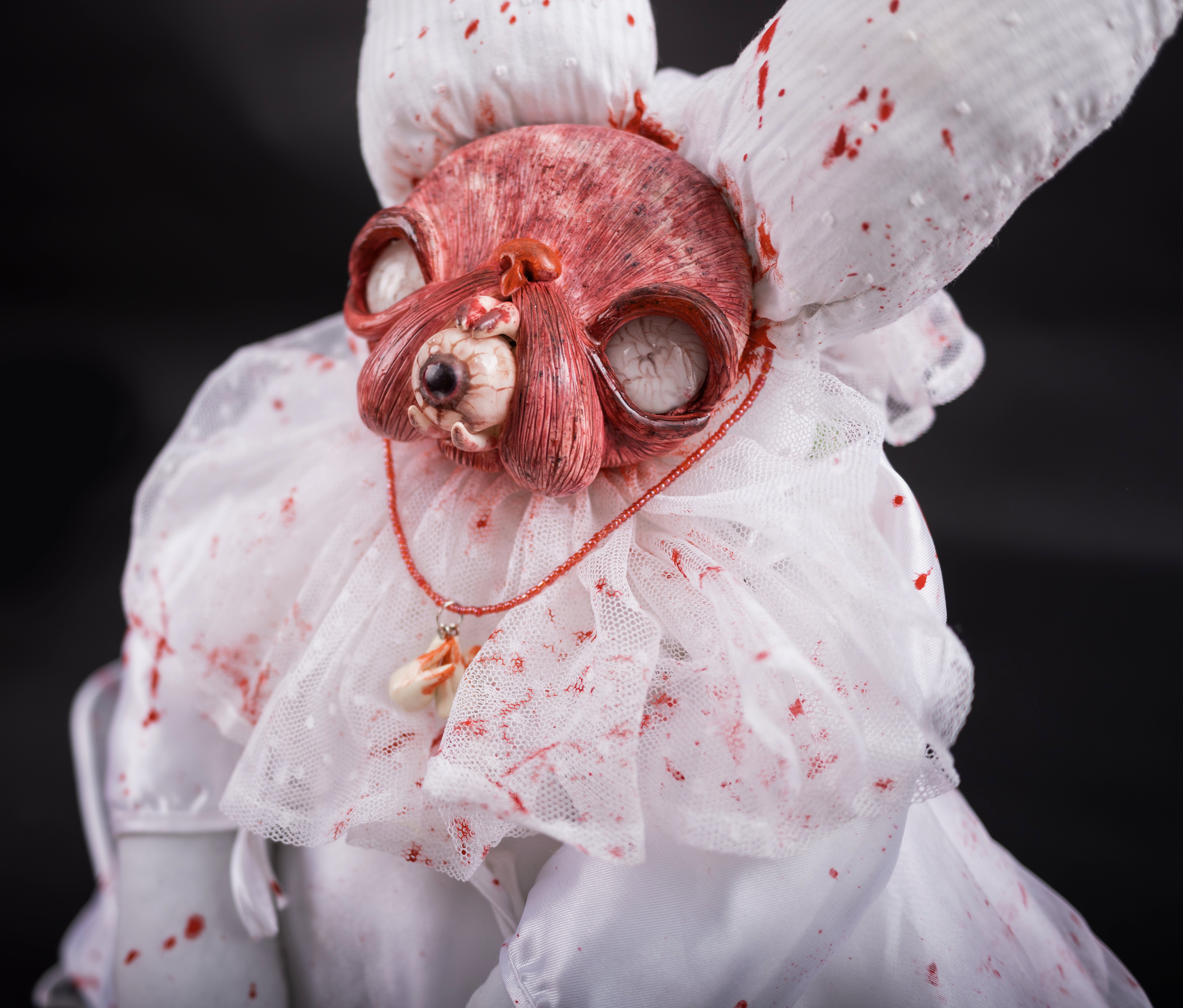 Oddlum art doll Trisheen — one-of-a-kind handmade doll