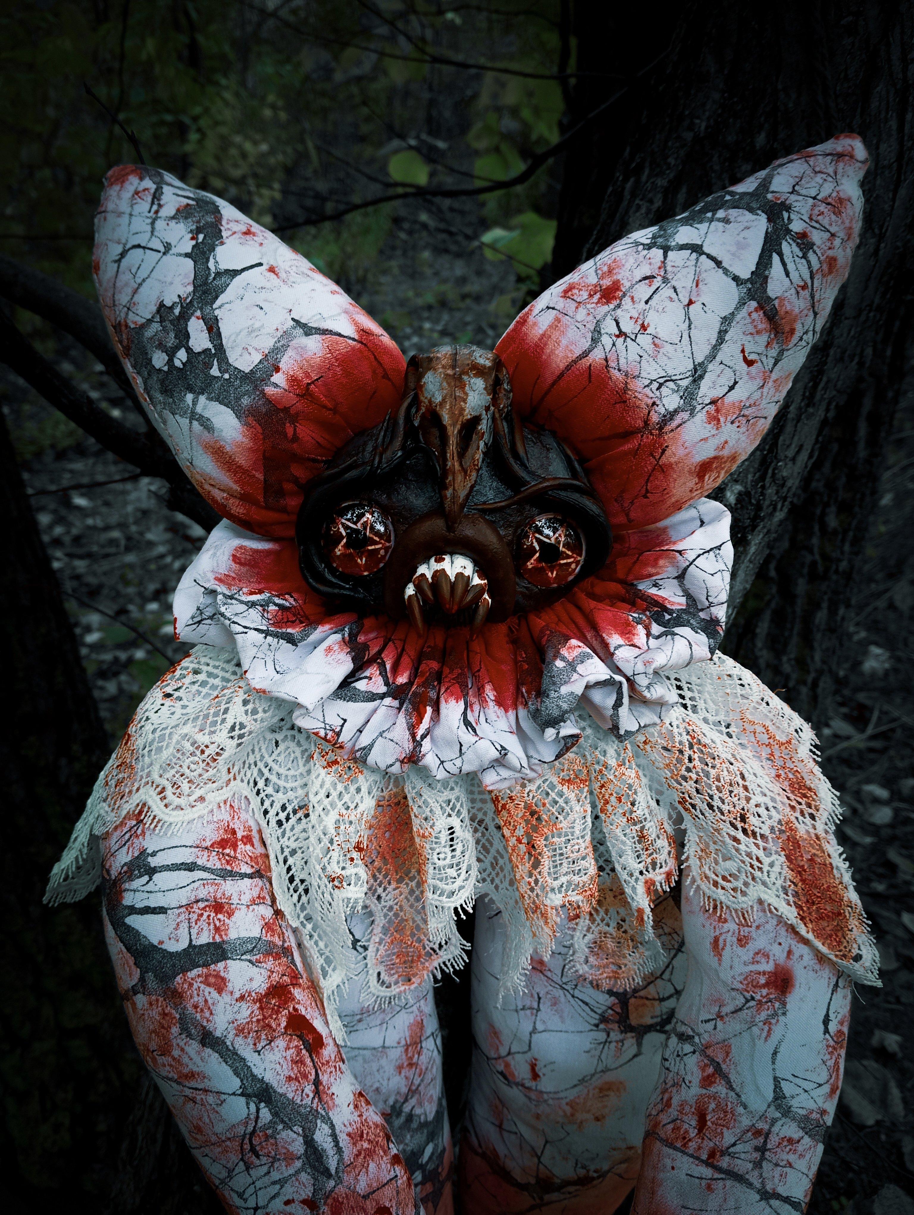 Oddlum art doll Velstar — one-of-a-kind handmade doll